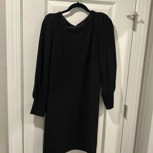 Black long sleeve dress size 10